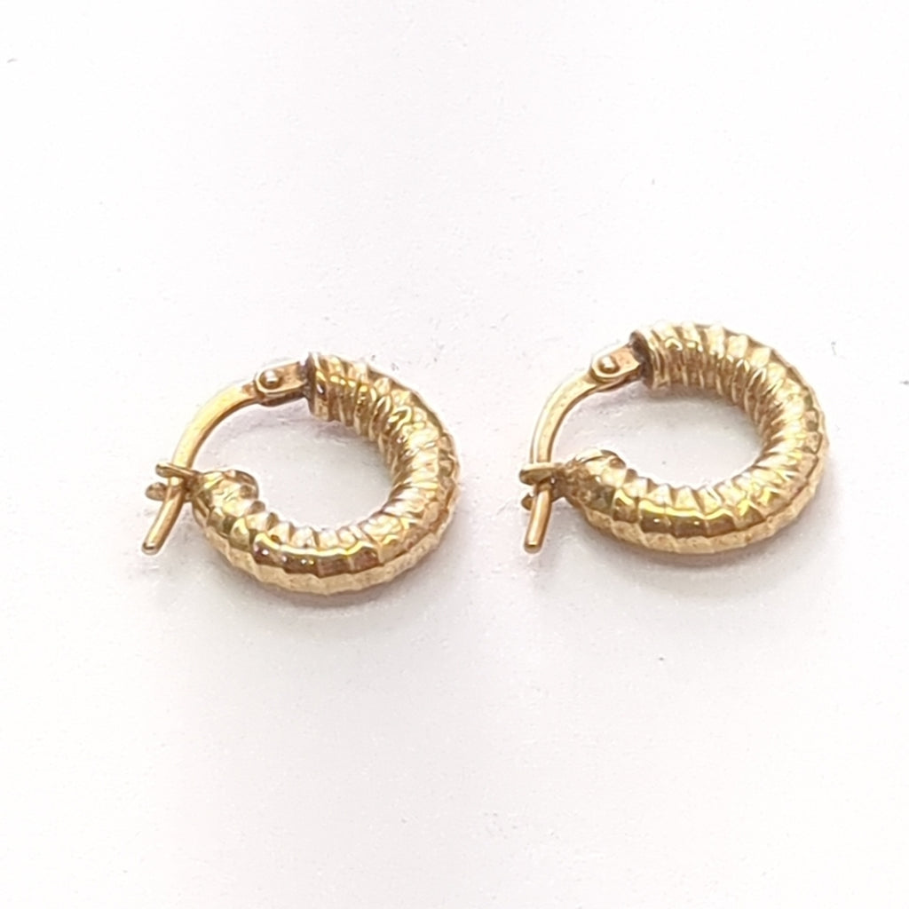ARRACADAS PAR ORO 14 K 1.1 GRMS (SEMINUEVO)