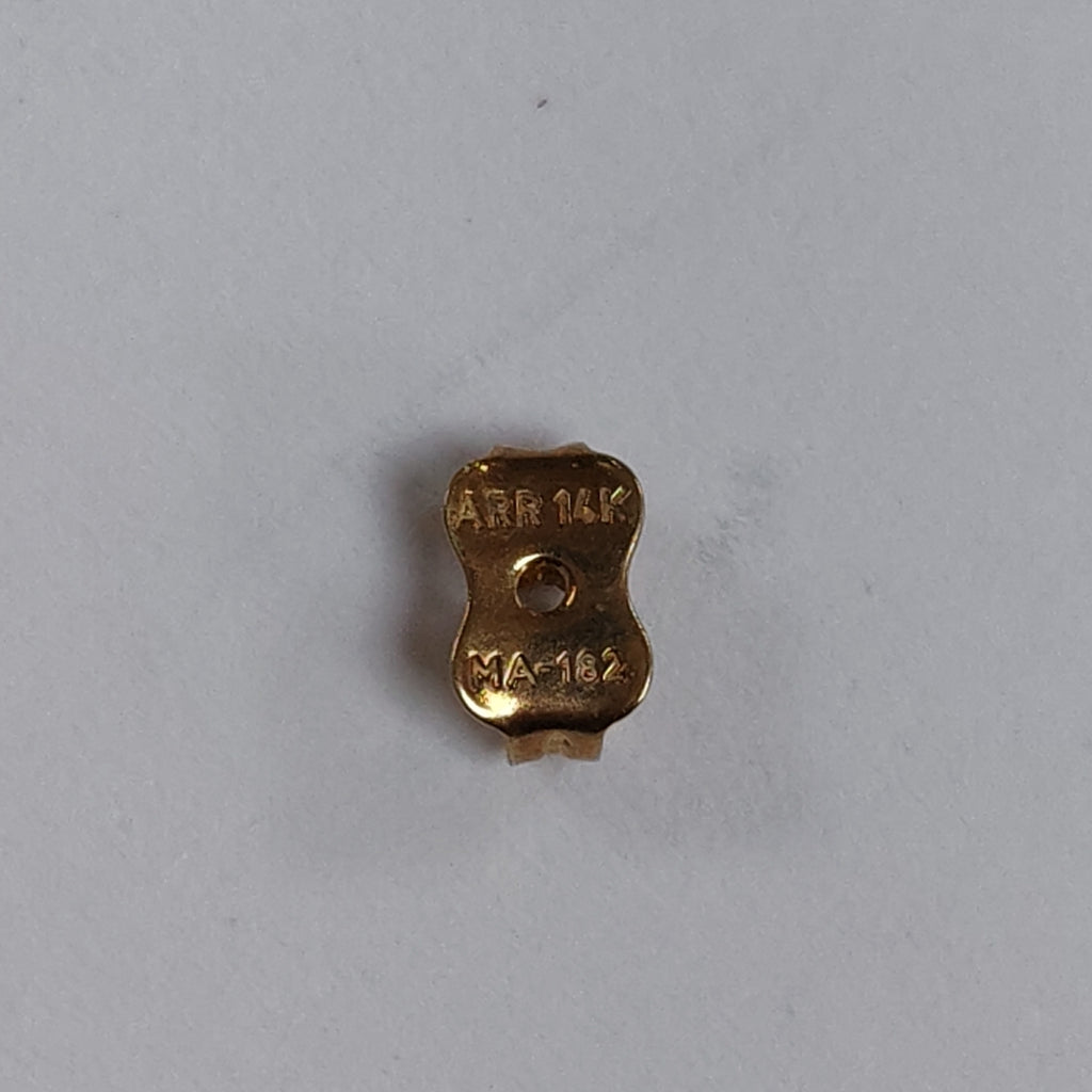 ARETES PAR ORO 14 K 1.8 GRMS (SEMINUEVO)