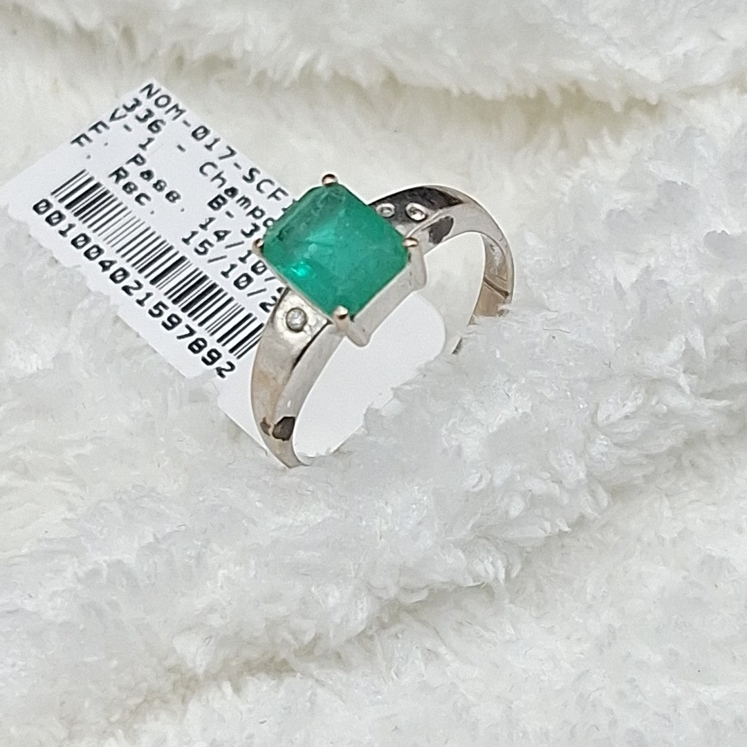 ANILLITO ORO, ORO BLANCO 14 K 2.6 GRMS (SEMINUEVO)
