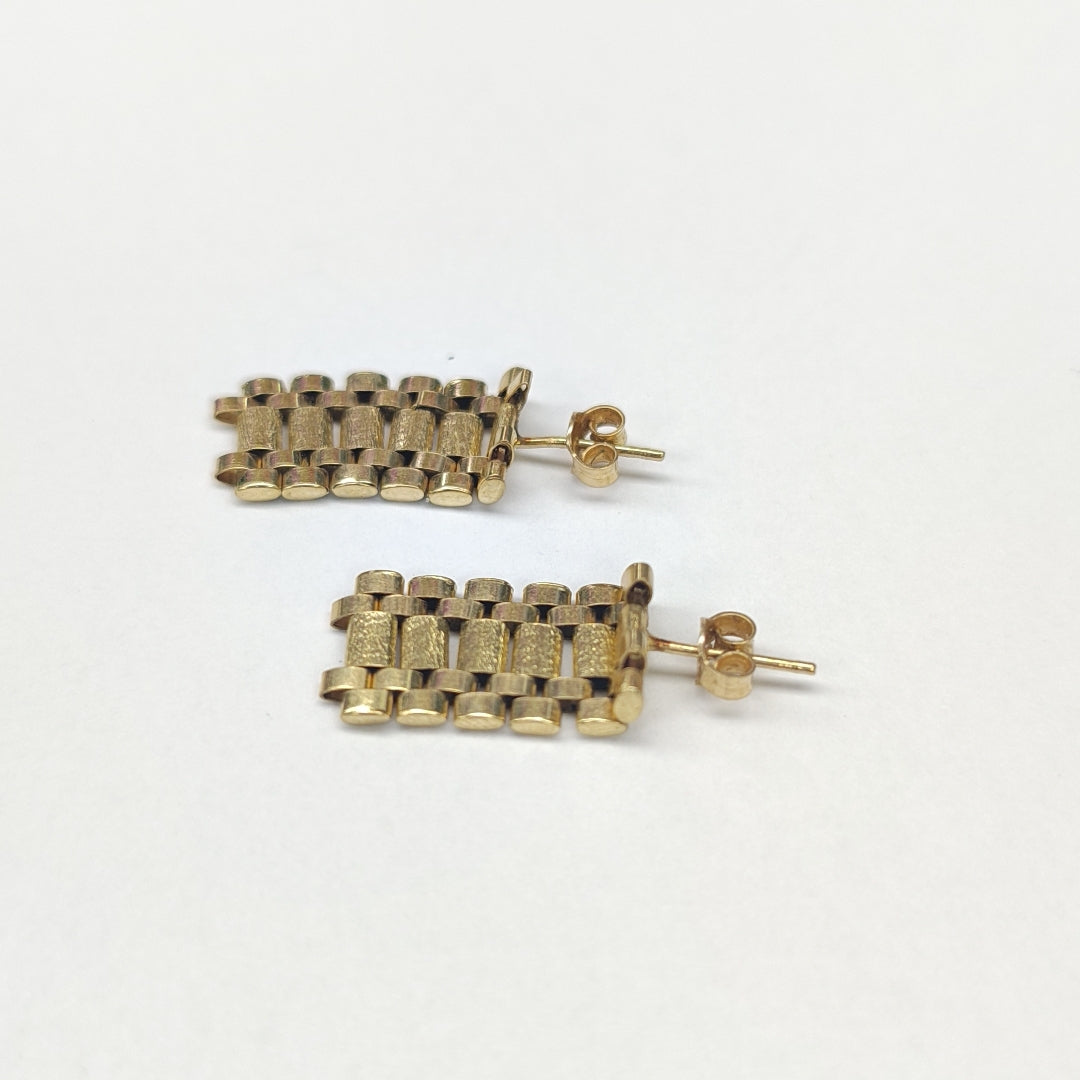 ARETES PAR ORO 10 K 3.3 GRMS (SEMINUEVO)
