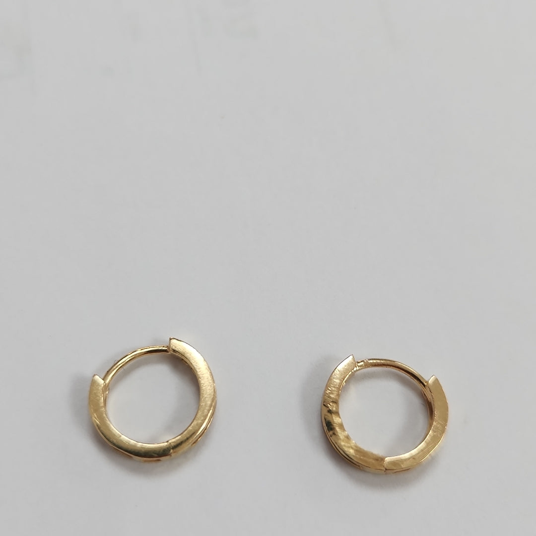 ARRACADAS PAR ORO 14 K 1.7 GRMS (SEMINUEVO)