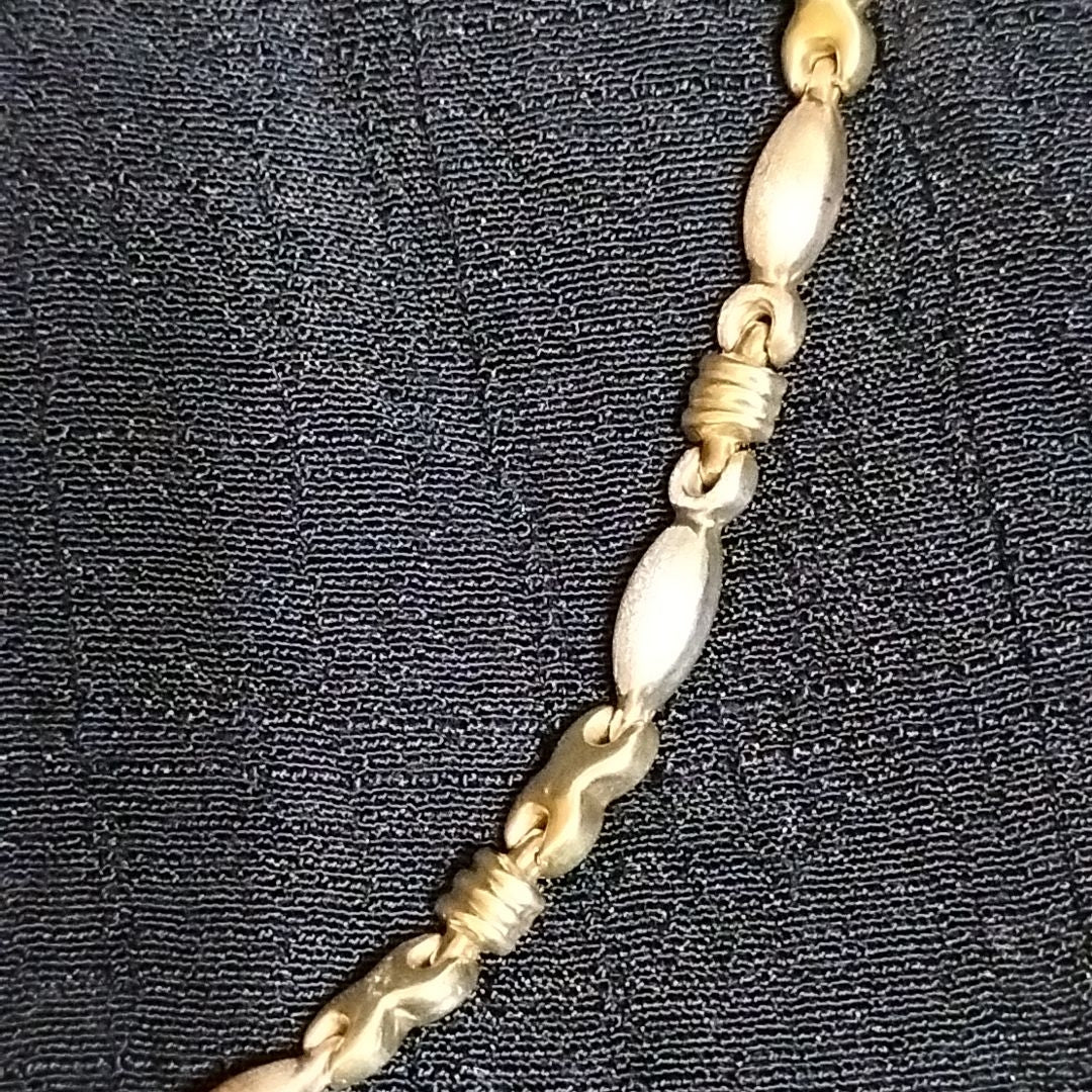 GARGANTILLA ORO, ORO COMBINADO 14 K 14.1 GRMS (SEMINUEVO)