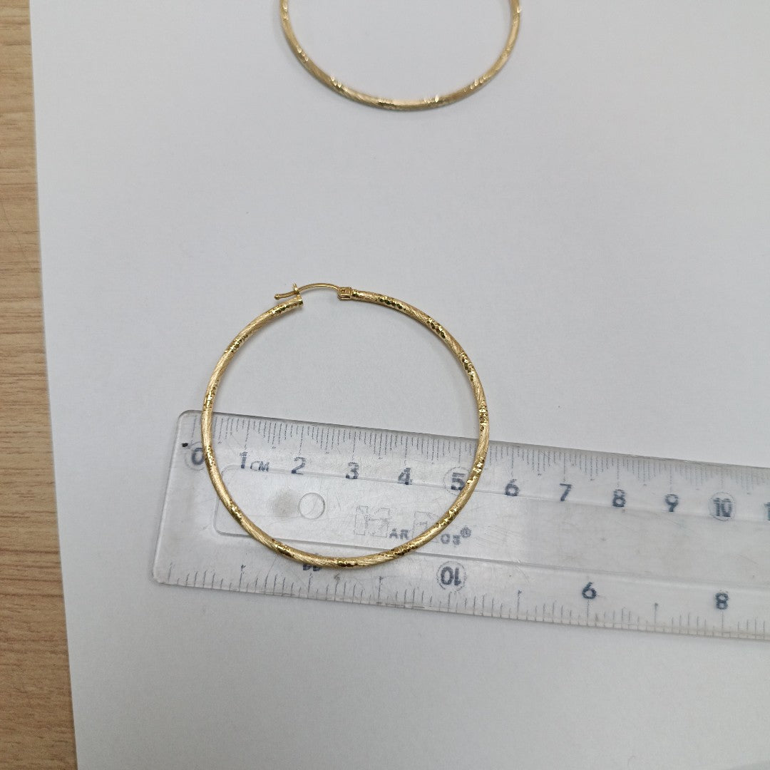 ARRACADAS PAR ORO 14 K 5,00 GRMS (SEMINUEVO)