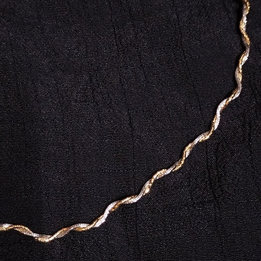 GARGANTILLA ORO,ORO COMBINADO 14 K 6,00 GRMS (SEMINUEVO)