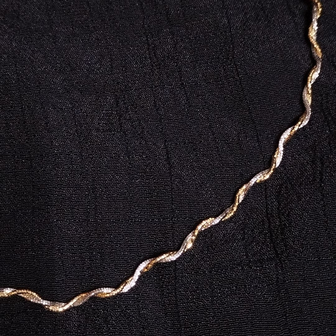 GARGANTILLA ORO,ORO COMBINADO 14 K 6,00 GRMS (SEMINUEVO)