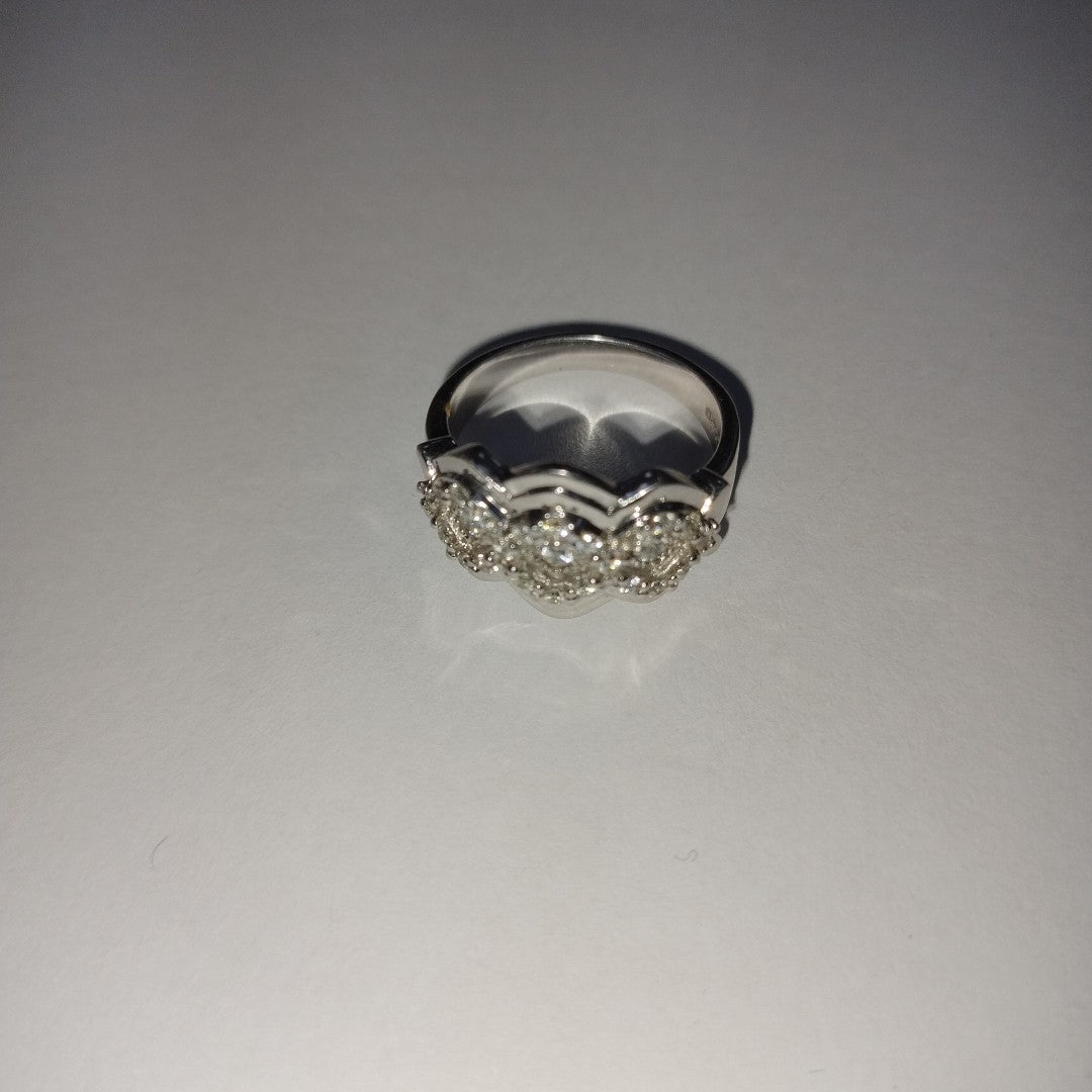 ANILLITO ORO BLANCO 10 K 7,20 GRMS (SEMINUEVO)