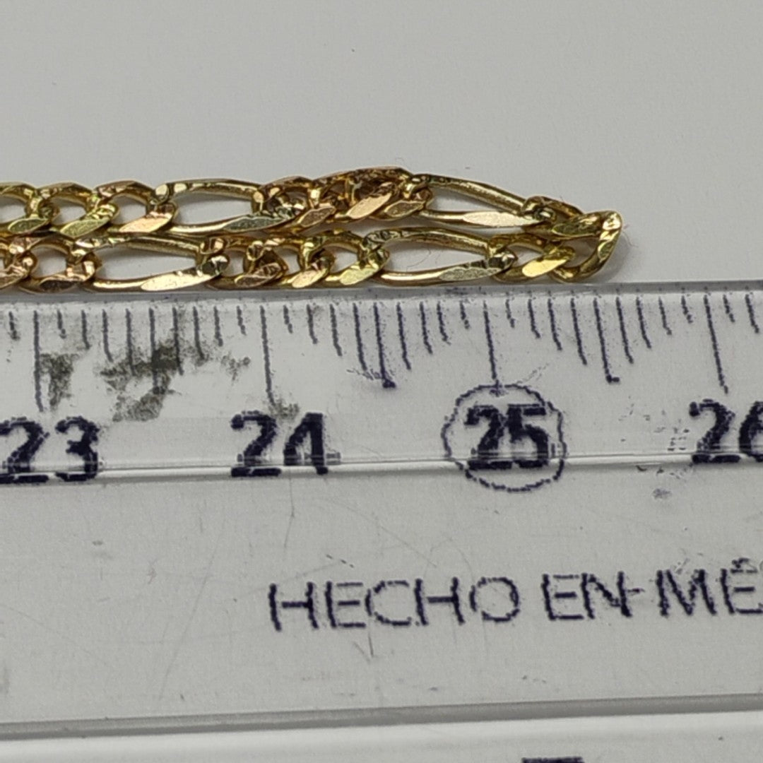 CADENA ORO COMBINADO 14 K 2.8 GRMS (SEMINUEVO)