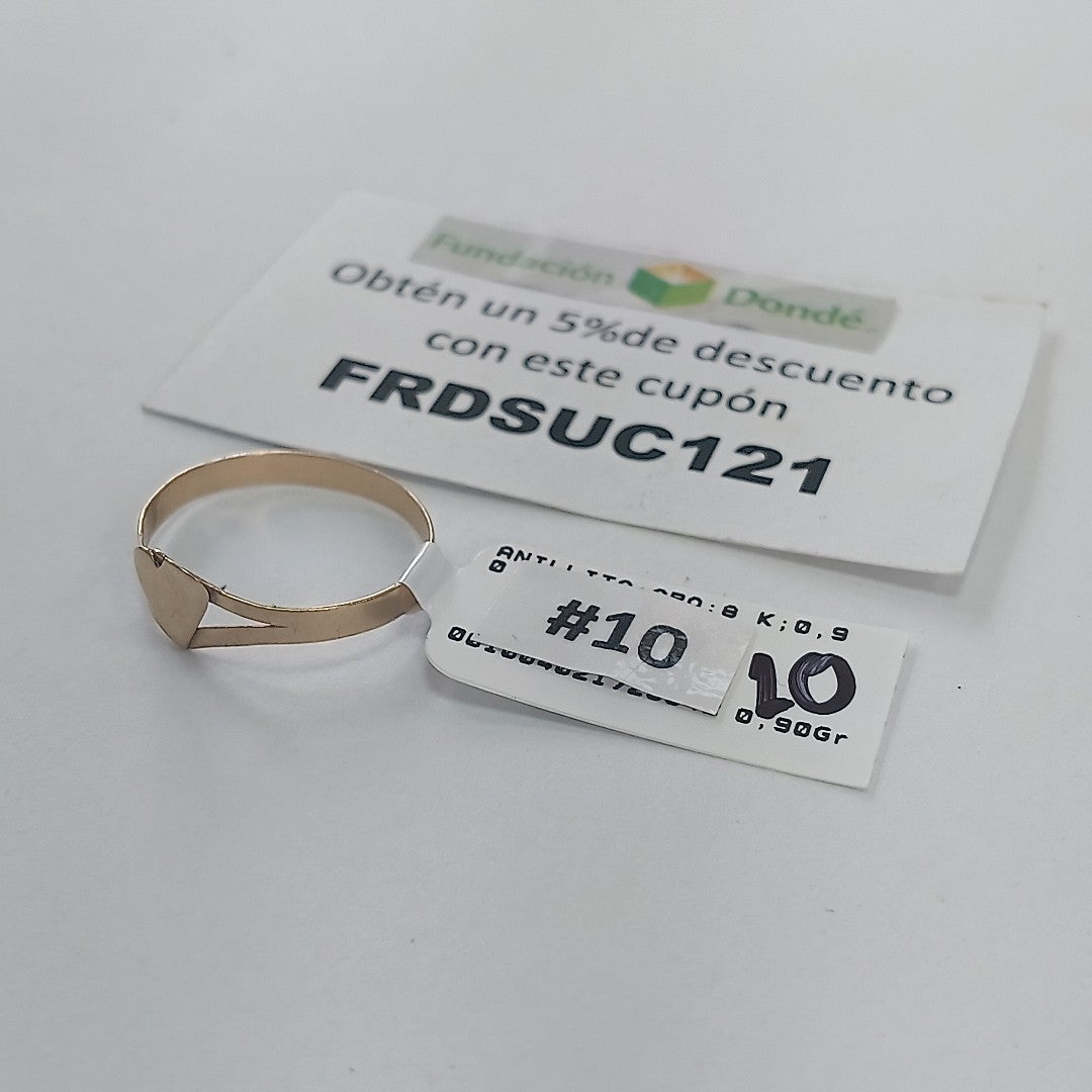 ANILLITO ORO 8 K 0,90 GRMS (SEMINUEVO)