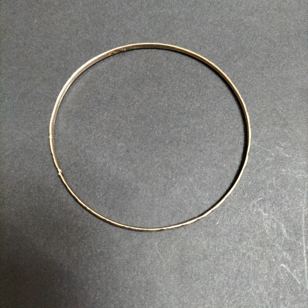 PULSERA RIGIDA ORO 14 K 3.9 GRMS (SEMINUEVO)