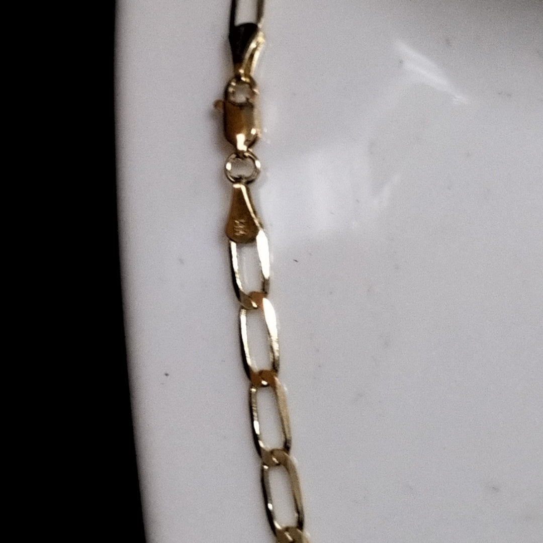 CADENA ESLABON 14K 60 CM 11.9 GR (NUEVO)