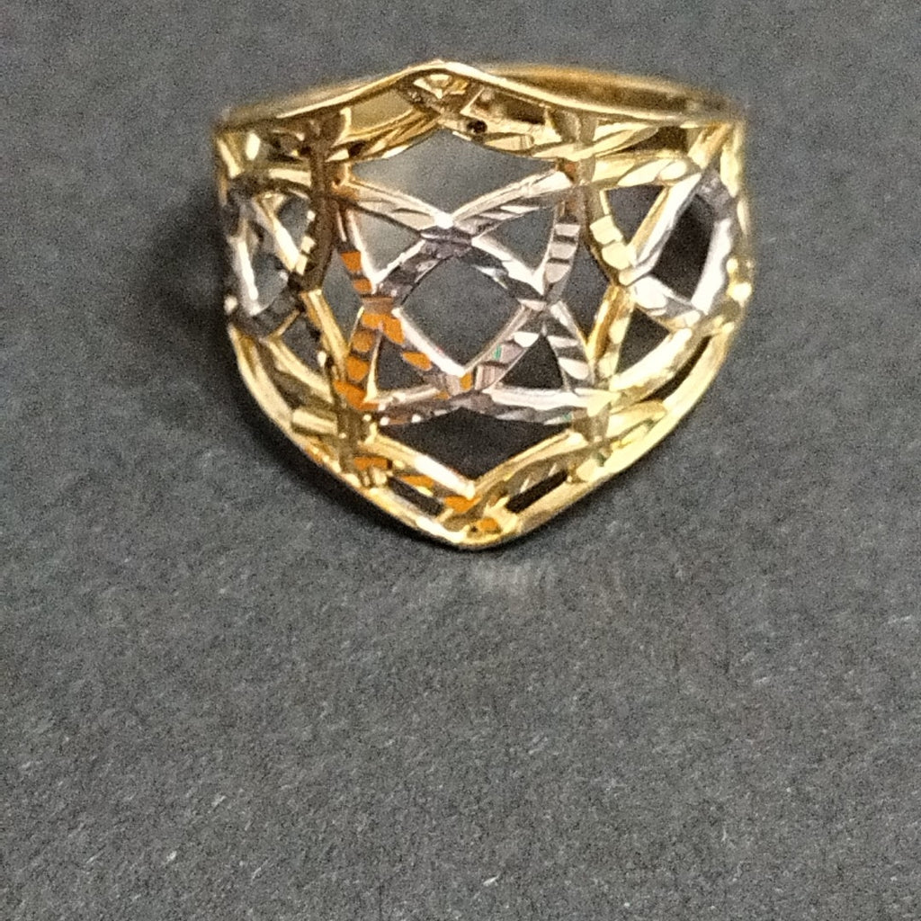 ANILLOS CON ESTRELLA CELTA 14K TALLA 7.5 2.3 GR (NUEVO)