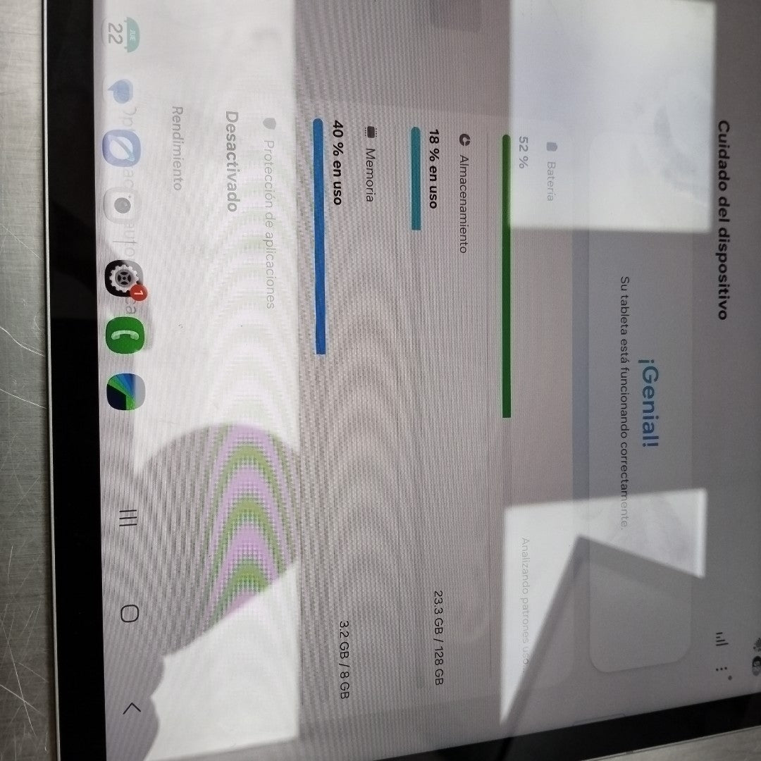 TABLETA SAMSUNG GALAXY TAB S9 FE+ SM-X610 (2023) 128 GB 8 GB RAM (SEMINUEVO)