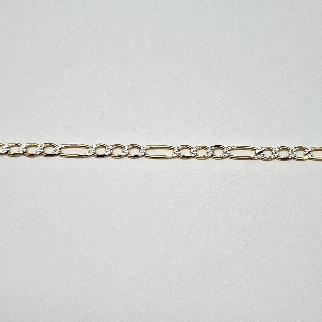 CADENA ORO COMBINADO 10 K 6,30 GRMS (SEMINUEVO)