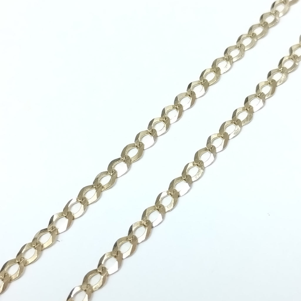 PULSERA BARBADA 14K 18 CM 1.9 GR (NUEVO)