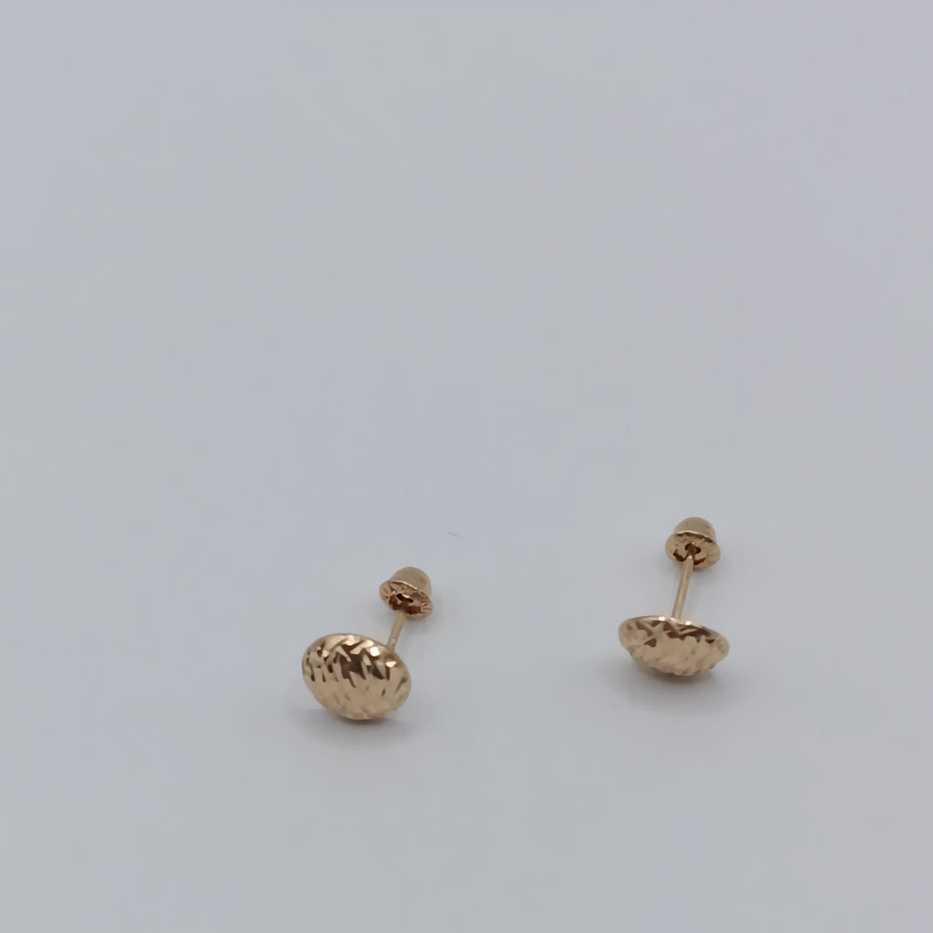 BROQUELES BROQUEL FIG LUNETA 14K 0.2268 GR (NUEVO)
