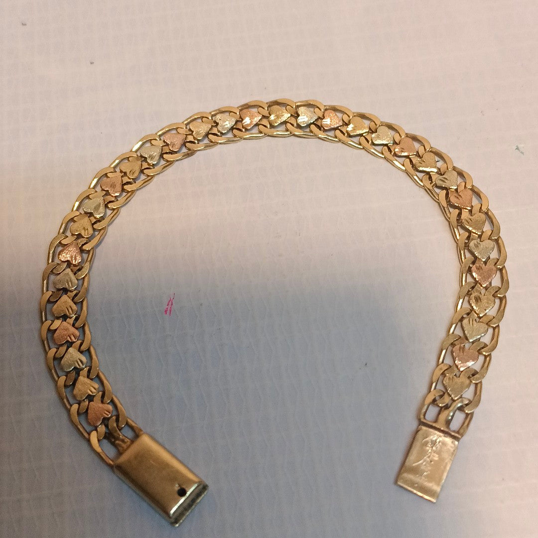 PULSERA ORO 10 K 11.3 GRMS (SEMINUEVO)