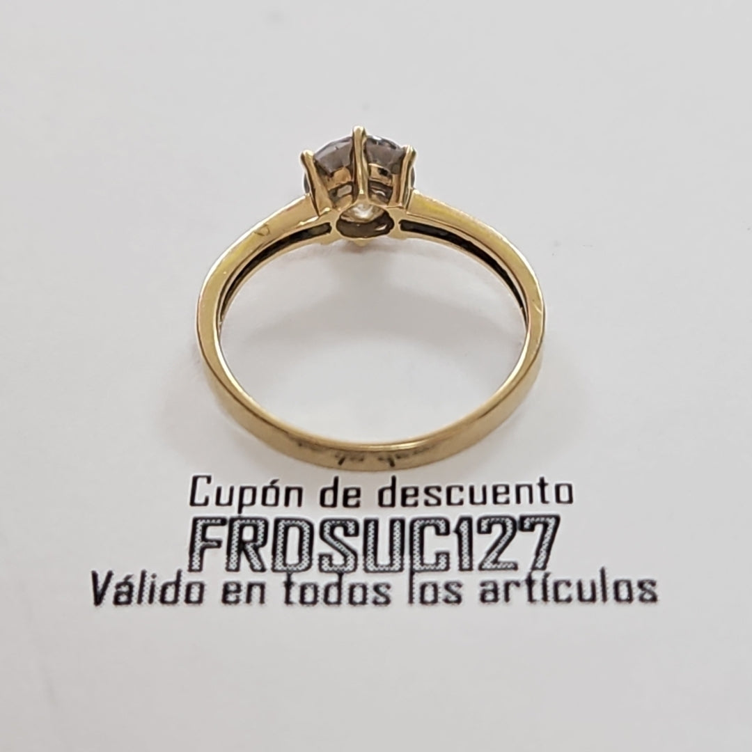 SOLITARIO ORO 10 K 1.7 GRMS (SEMINUEVO)
