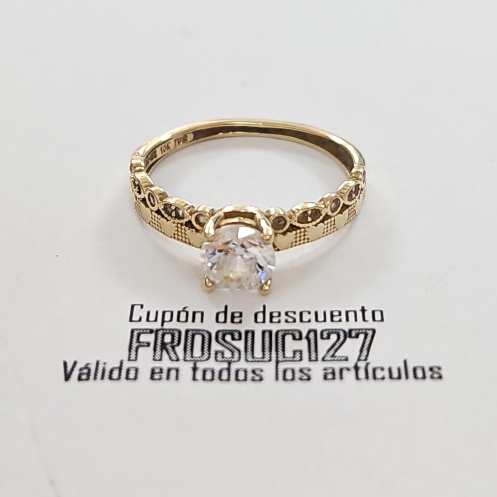 SOLITARIO ORO 10 K 2.2 GRMS (SEMINUEVO)