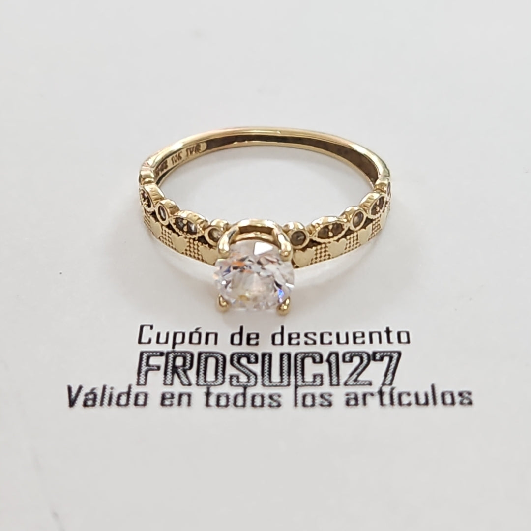 SOLITARIO ORO 10 K 2.2 GRMS (SEMINUEVO)