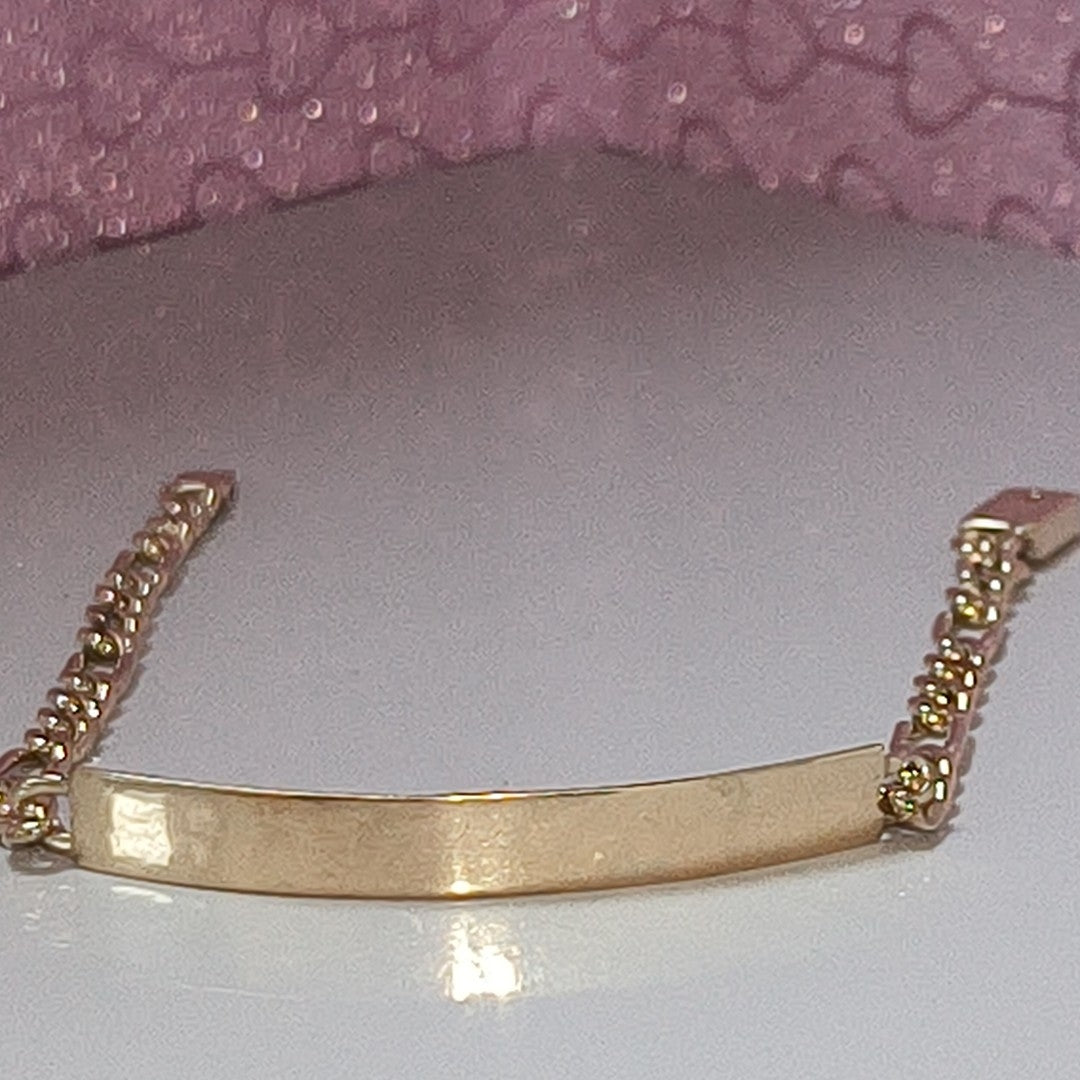 ESCLAVA ORO 10 K 6,60 GRMS (SEMINUEVO)