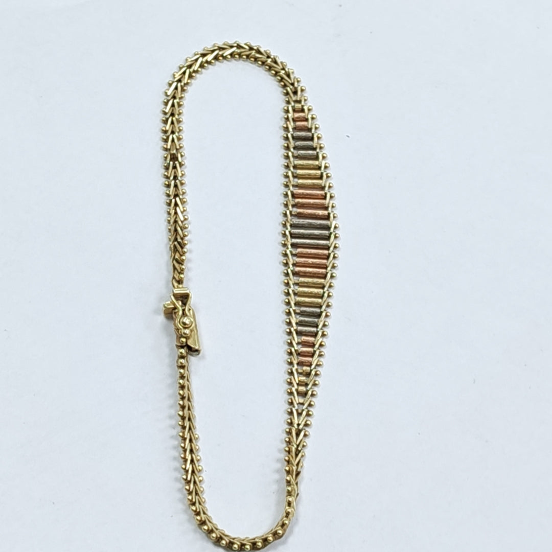 PULSERA ORO 14 K 8,10 GRMS (SEMINUEVO)