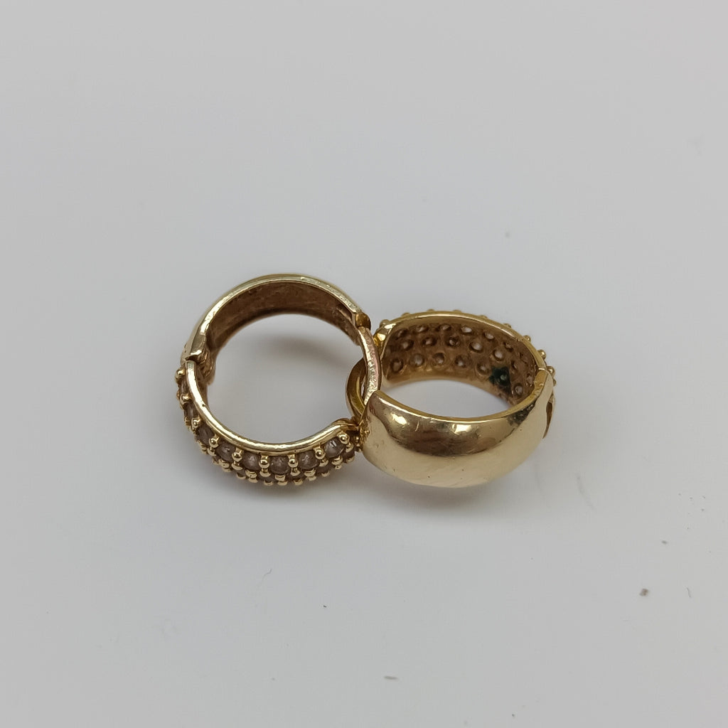 ARRACADAS PAR ORO 14 K 2.8 GRMS (SEMINUEVO)