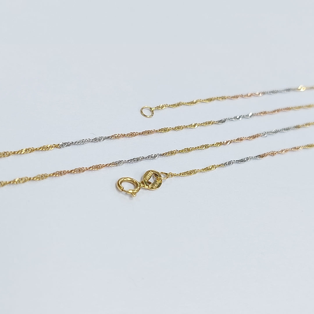 CADENA ORO 14 K 1.3 GRMS (SEMINUEVO)
