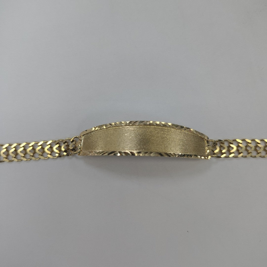 PULSERA ESCLAVA CHINO 14K 21 CM 9.8 GR (NUEVO)