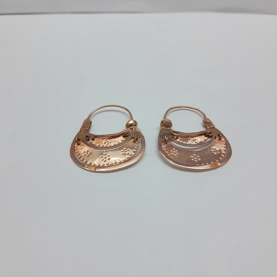 ARRACADAS PAR ORO 10 K 3,50 GRMS (SEMINUEVO)