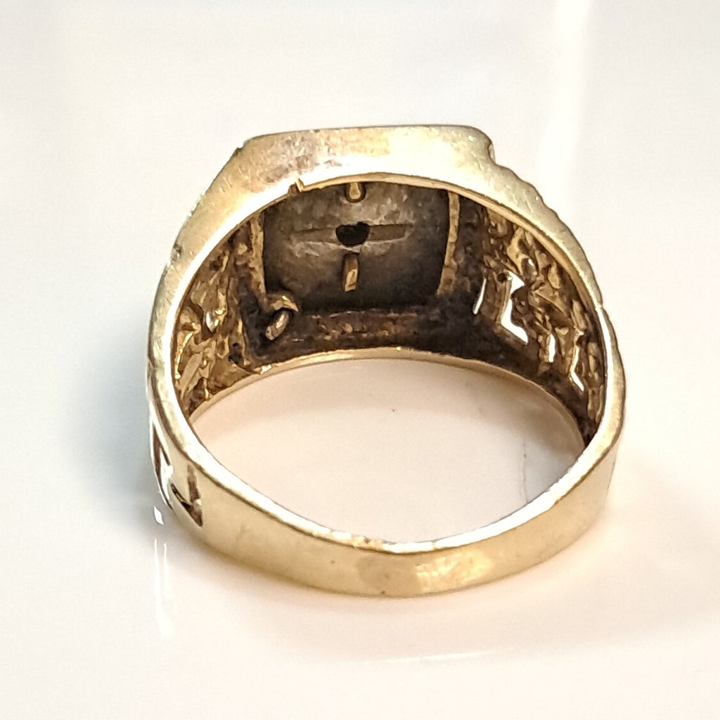 ANILLO ORO 14 K 5.3 GRMS (SEMINUEVO)