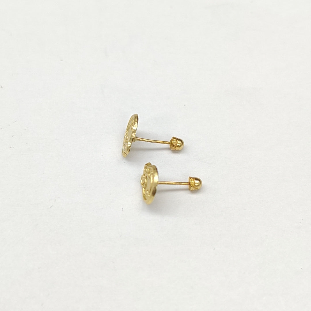 ARETES PAR ORO 10 K 0.2 GRMS (SEMINUEVO)