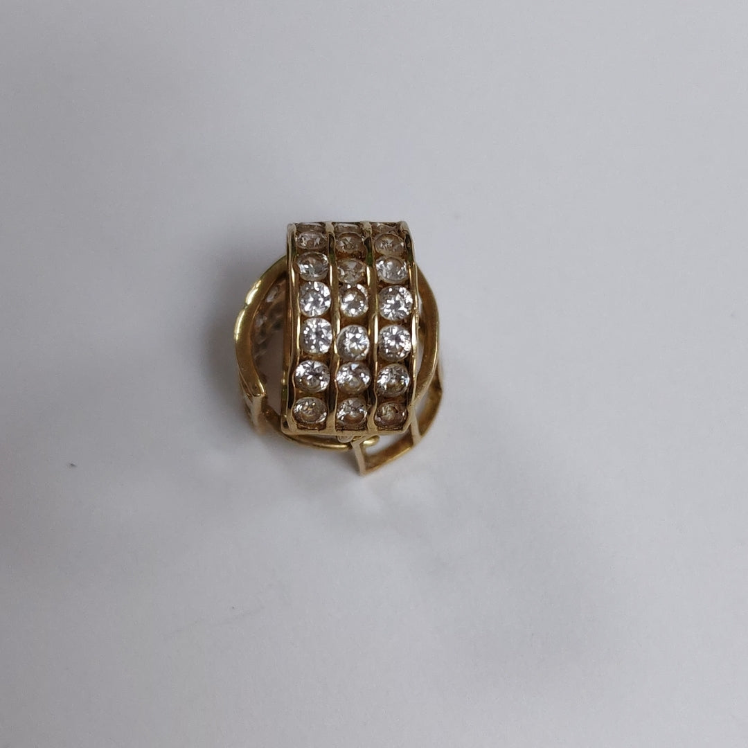 ARRACADAS PAR ORO 10 K 2.3 GRMS (SEMINUEVO)