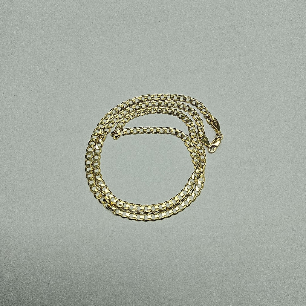 CADENA BARBADA 14K 55 CM 12.6 GR (NUEVO)