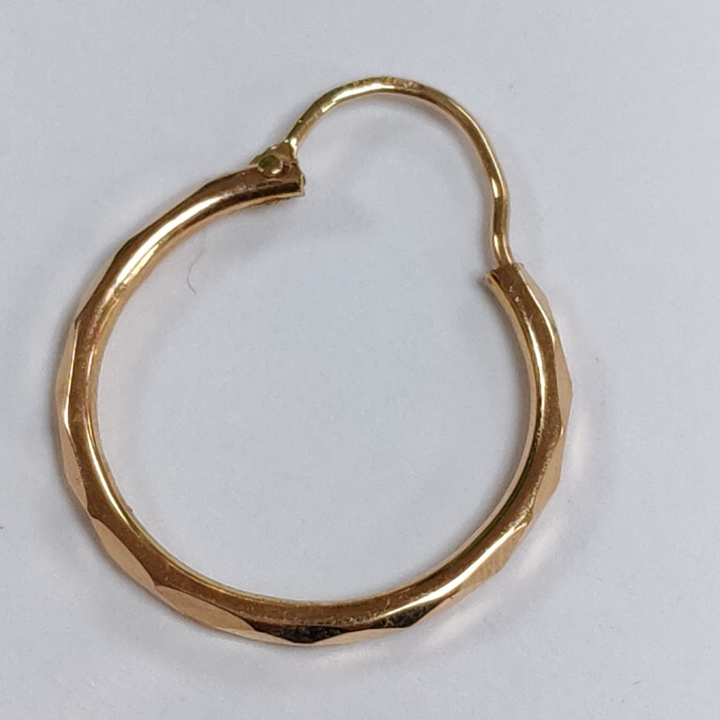 ARRACADAS PAR ORO 14 K 1,50 GRMS (SEMINUEVO)