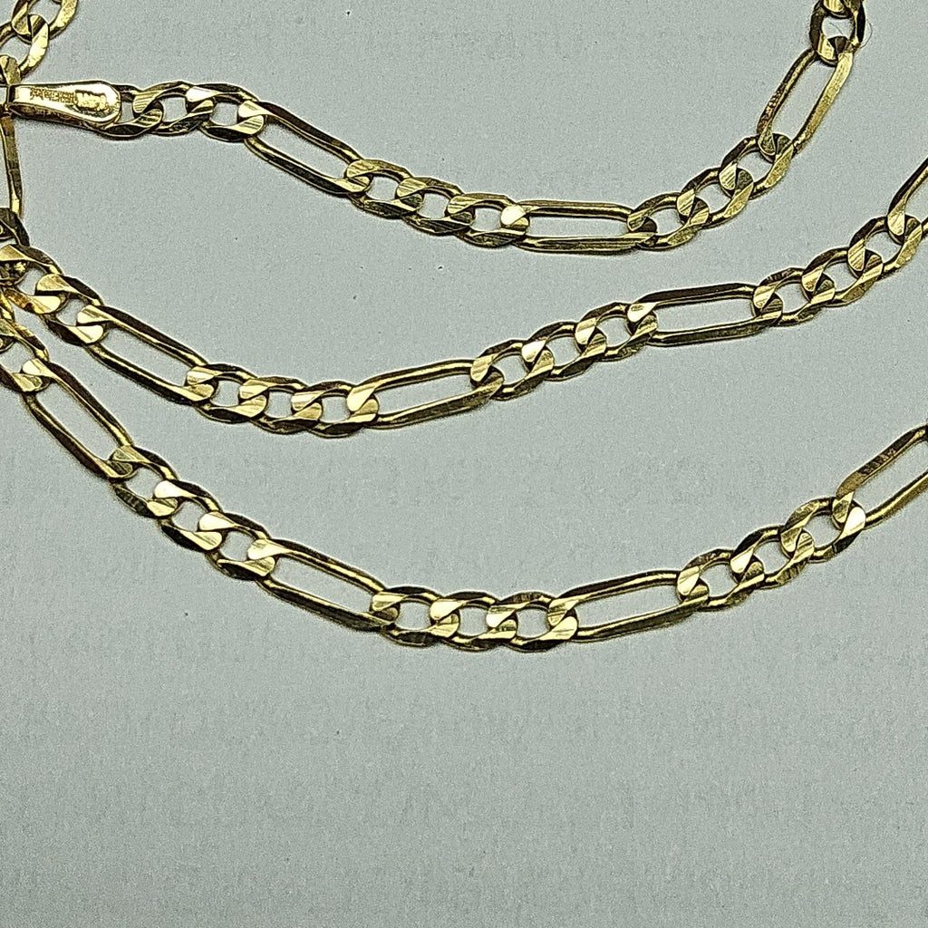 CADENA 3X1 14K 55 CM 7.1 GR (NUEVO)