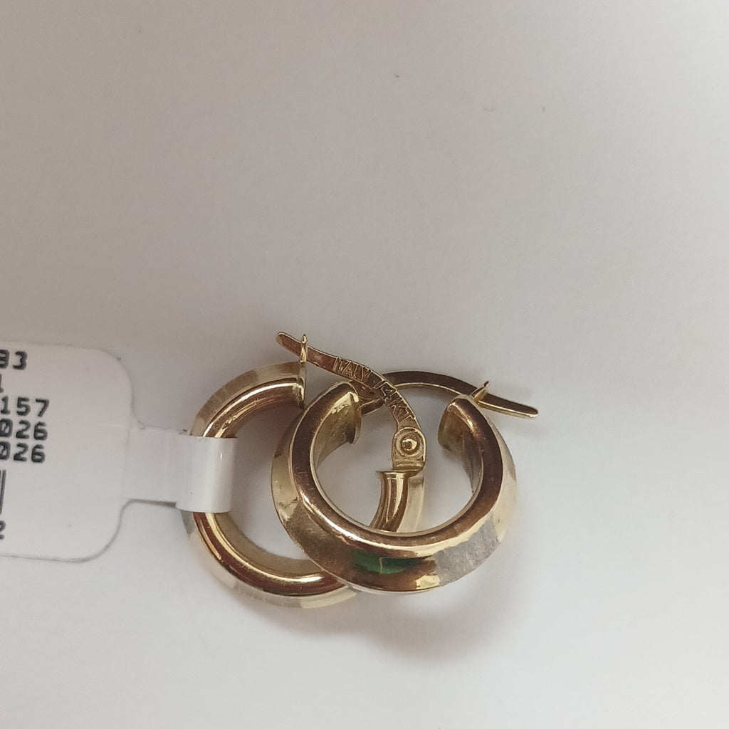 ARRACADAS PAR ORO 14 K 2,50 GRMS (SEMINUEVO)