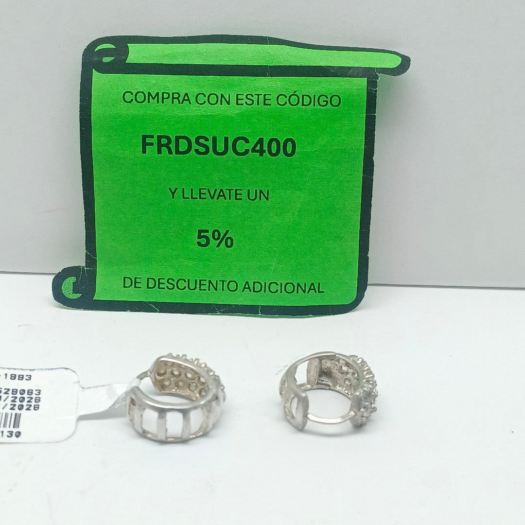 ARRACADAS PAR PLATA 4.3 GRMS (SEMINUEVO)