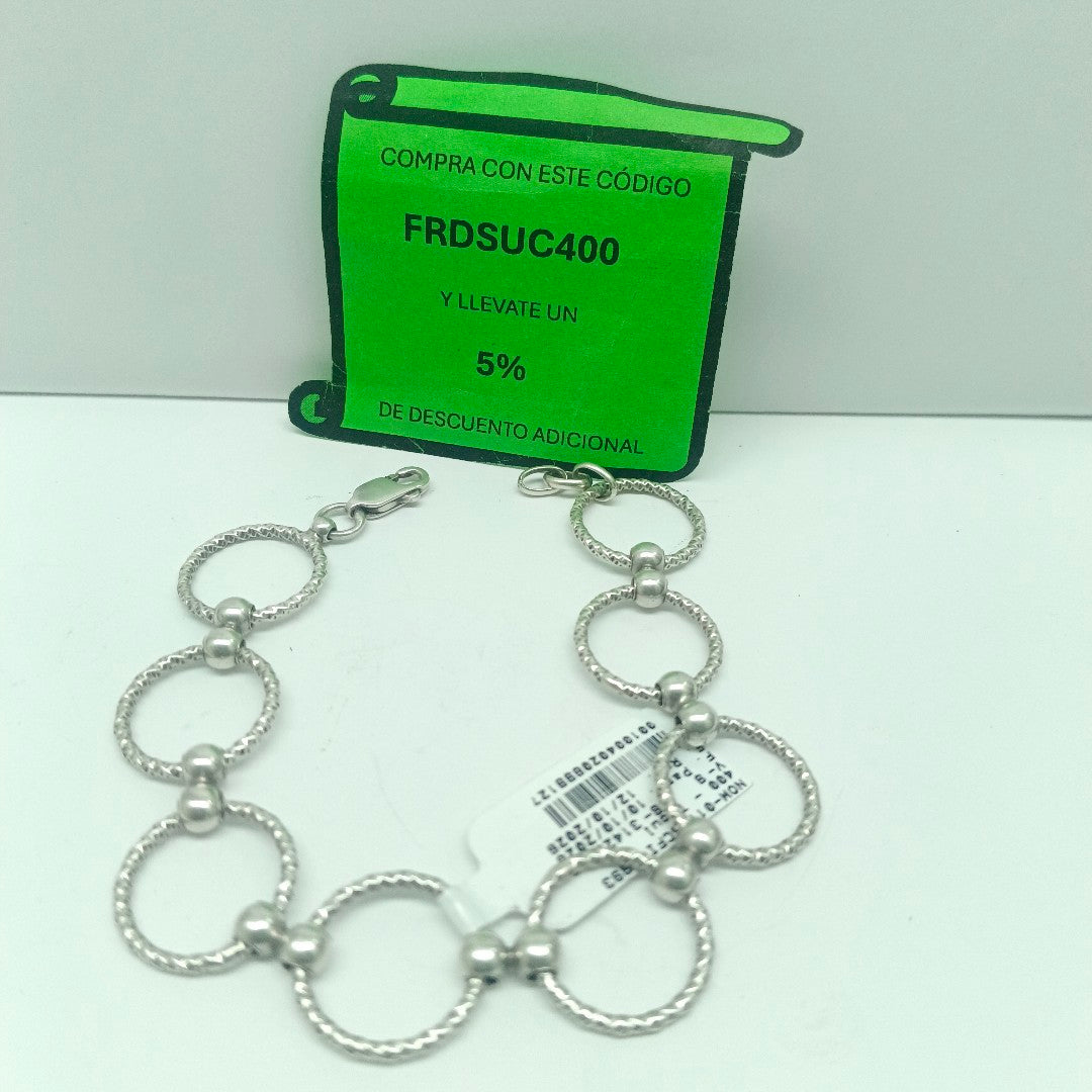 PULSERA PLATA 13 GRMS (SEMINUEVO)