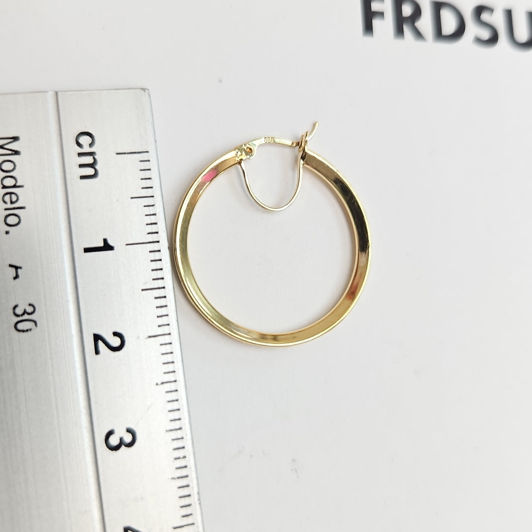 ARRACADAS PAR ORO 14 K 2.1 GRMS (SEMINUEVO)