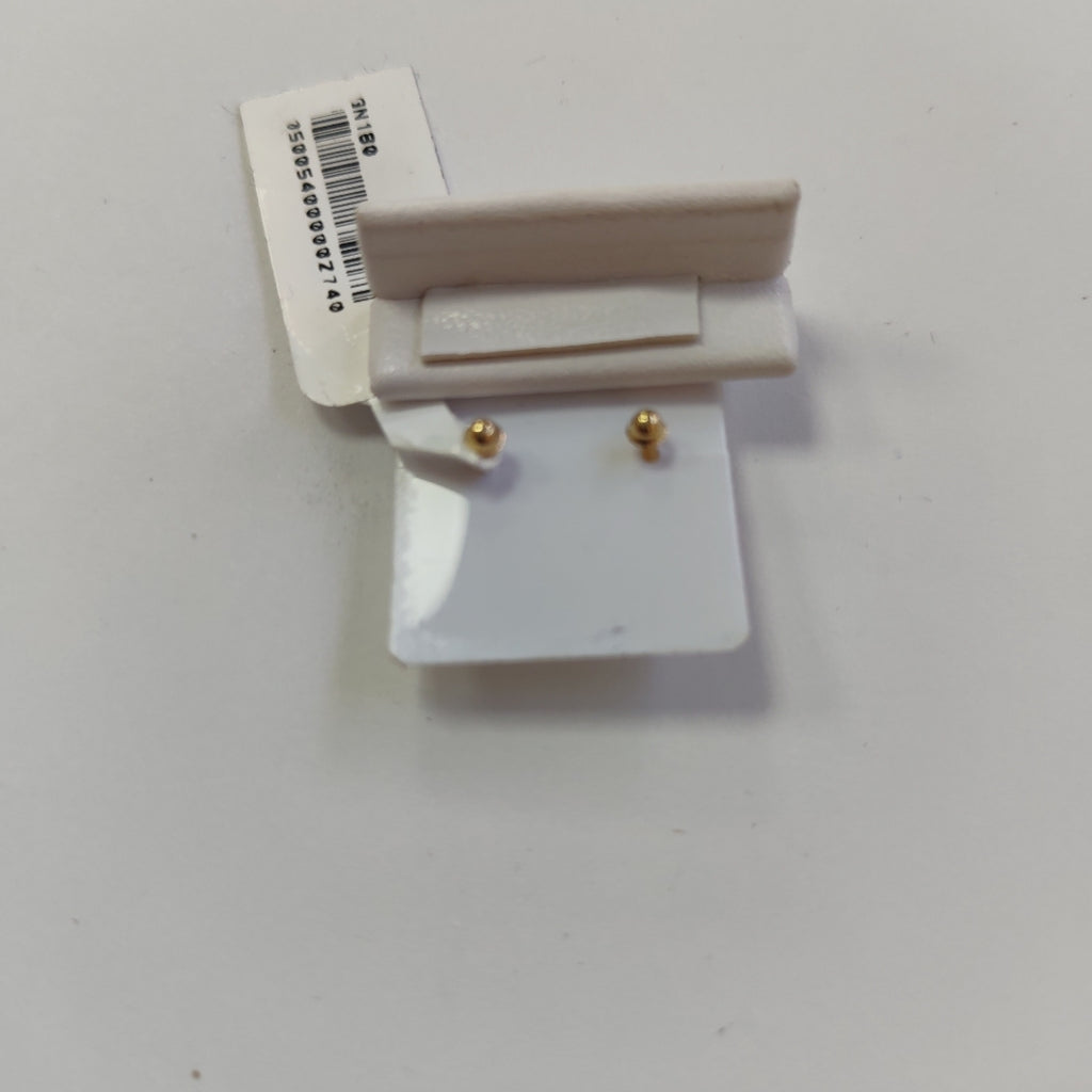 BROQUELES BROQUEL FIG CORAZON C CIRCONIA 14K 0.2614 GR (NUEVO)