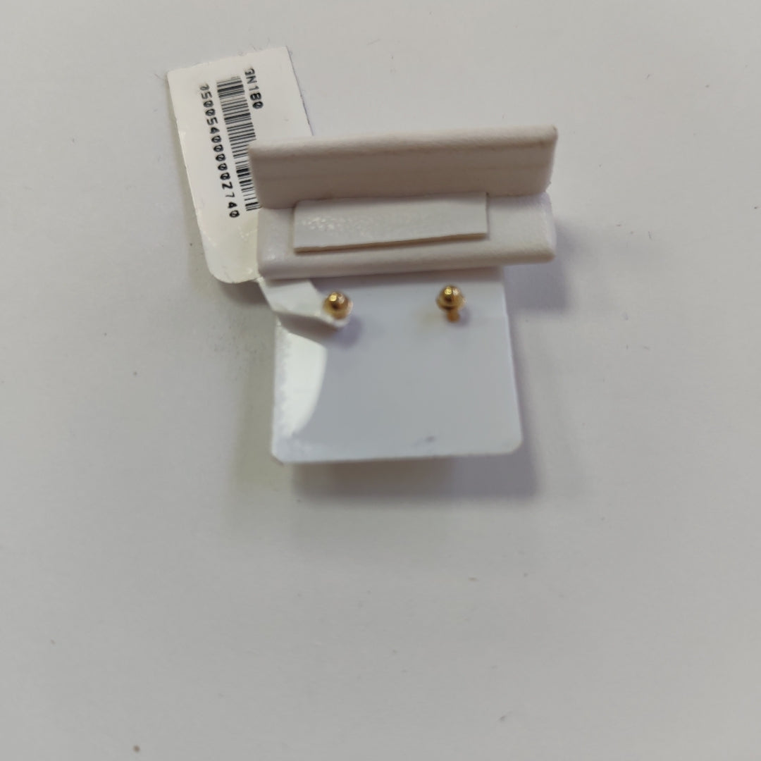 BROQUELES BROQUEL FIG CORAZON C CIRCONIA 14K 0.2614 GR (NUEVO)