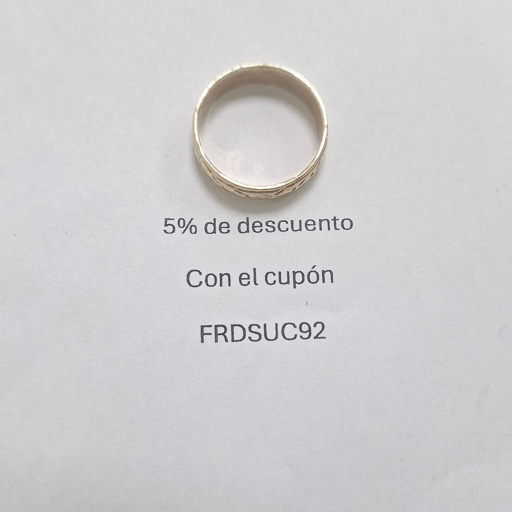 ARGOLLA ORO 10 K 3.3 GRMS (SEMINUEVO)