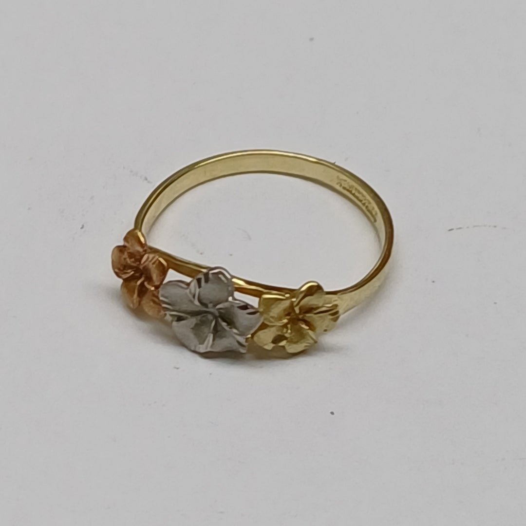 ANILLO ORO 10 K 1.6 GRMS (SEMINUEVO)