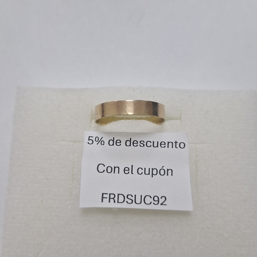 ARGOLLA ORO 8 K 1.5 GRMS (SEMINUEVO)
