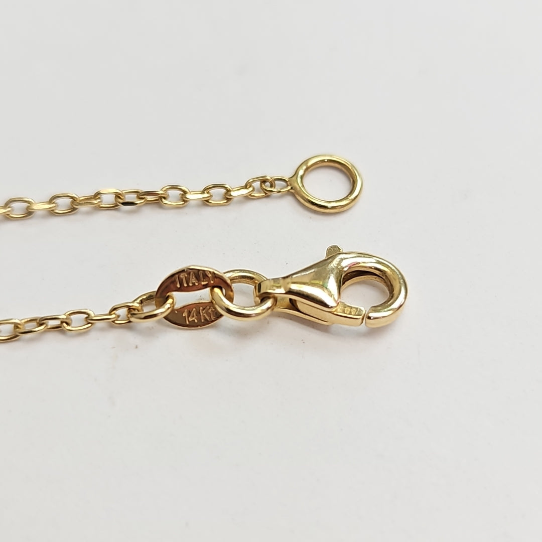 PULSERA ORO 14 K 3.6 GRMS (SEMINUEVO)