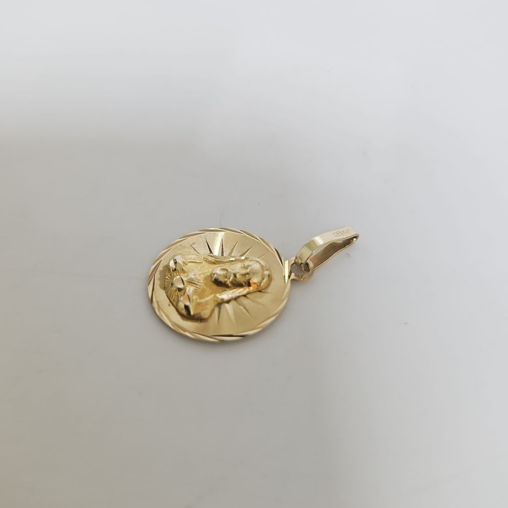 MEDALLA RELIGIOSA ORO 10 K 1,20 GRMS (SEMINUEVO)