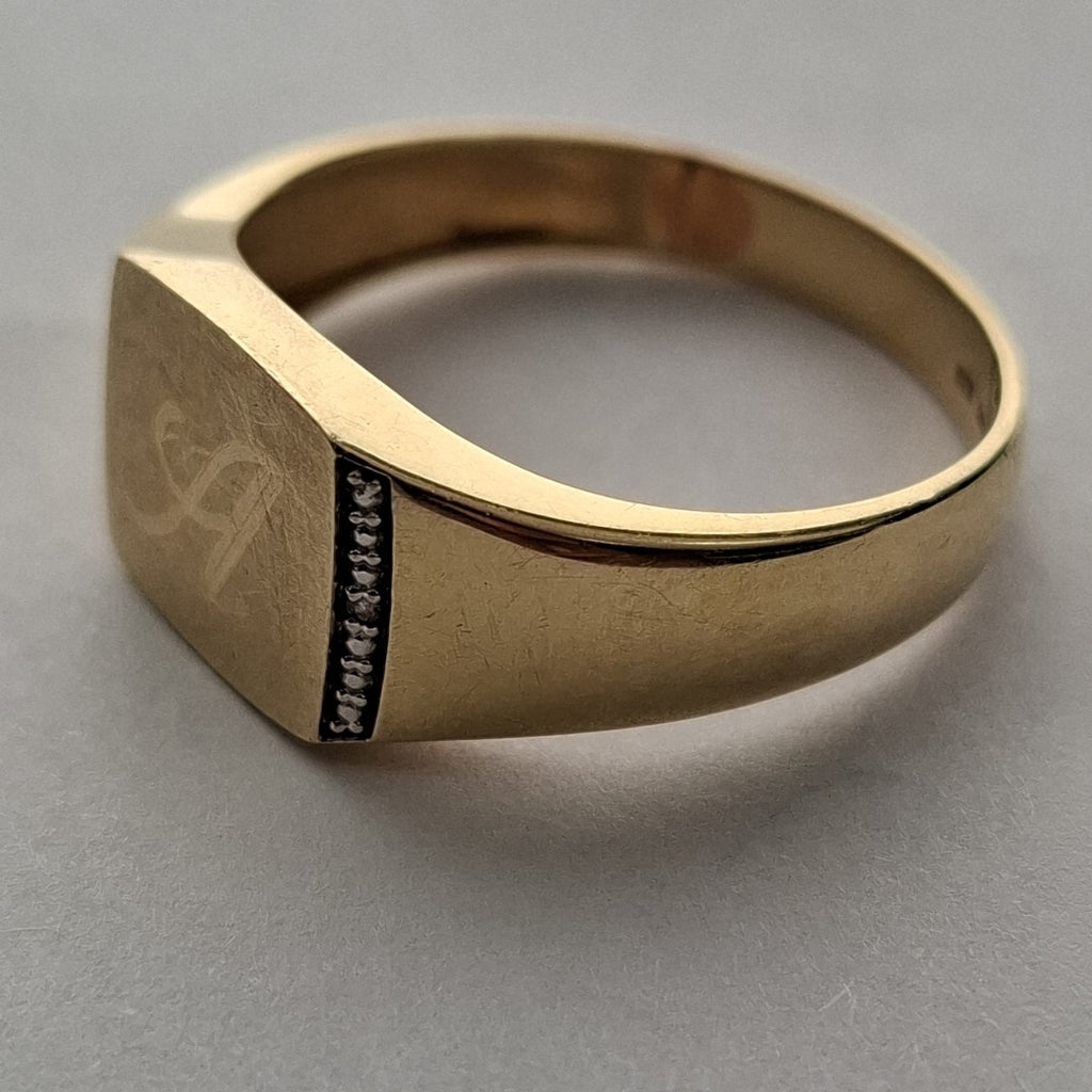 ANILLO ORO 14 K 3.6 GRMS (SEMINUEVO)
