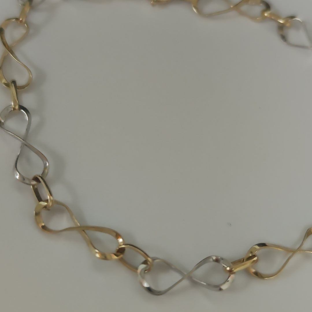 PULSERA ORO 14 K 3.2 GRMS (SEMINUEVO)