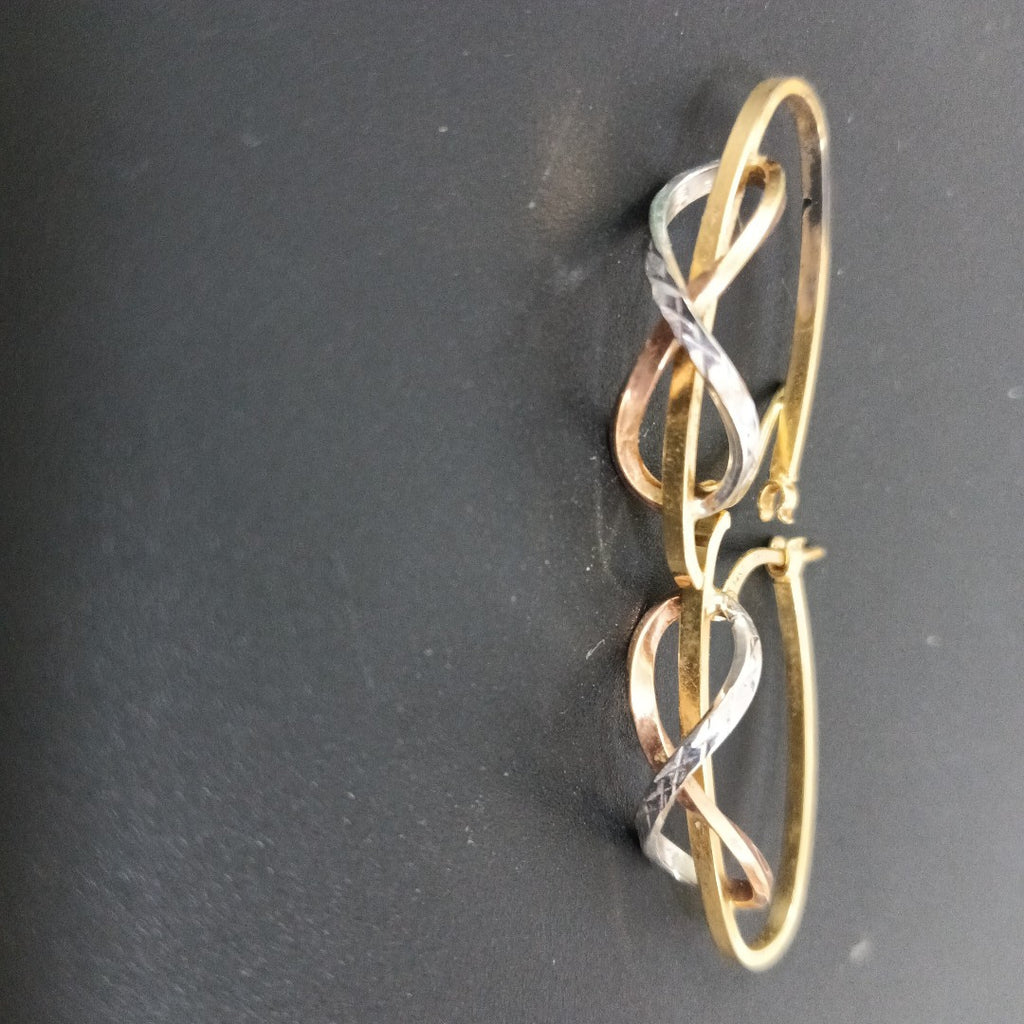 ARETES PAR ORO 14 K 2 GRMS (SEMINUEVO)