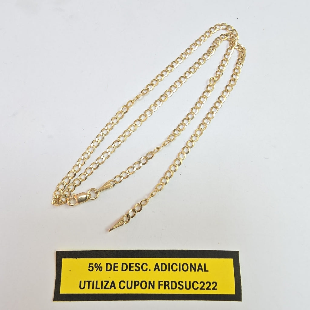 CADENA ORO 10 K 3,50 GRMS (SEMINUEVO)